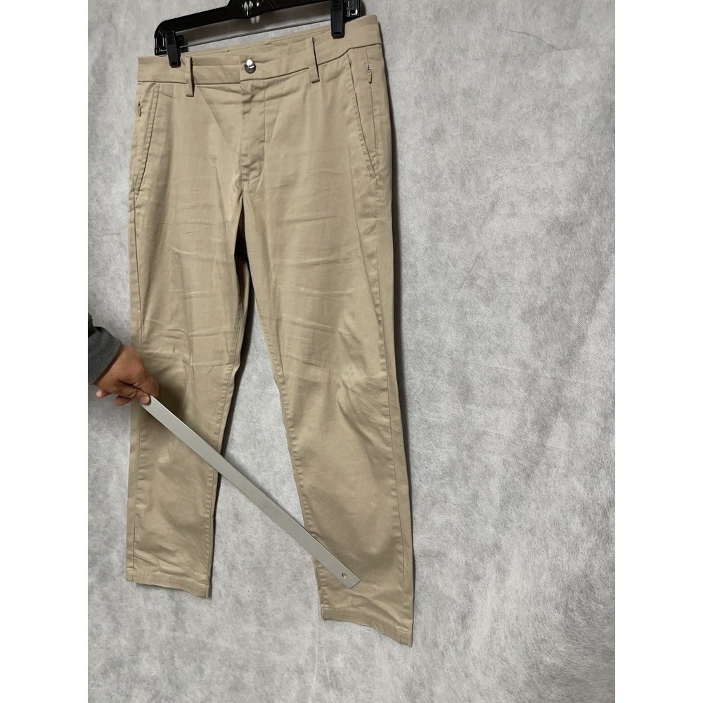 Birddogs Pants Men's 32x28 Beige Performance Chino Golf Tech Active Versatile - Picture 6 of 12